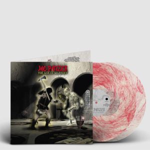 JAG PANZER - The Age Of Mastery 2LP blood red and bone white marbled vinyl Svart Records