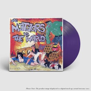 Meteors - The Meteors Vs. The World Part I LP PURPLE VINYL