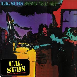 UK SUBS - Brand New Age LP UUSI Demon Records