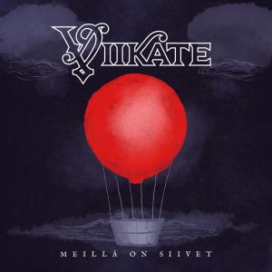 Viikate - Meillä on siivet 7" UUSI mukana ilmapallo LTD 100 KPL musta savu / marmori efekti