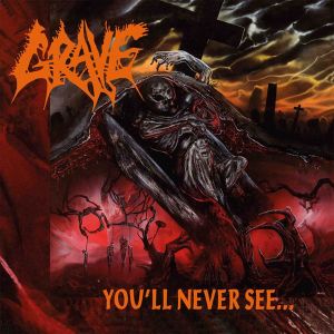 Grave - Youll Never See (Orange with Black Smoke Vinyl LP Cosmic Key Creations
